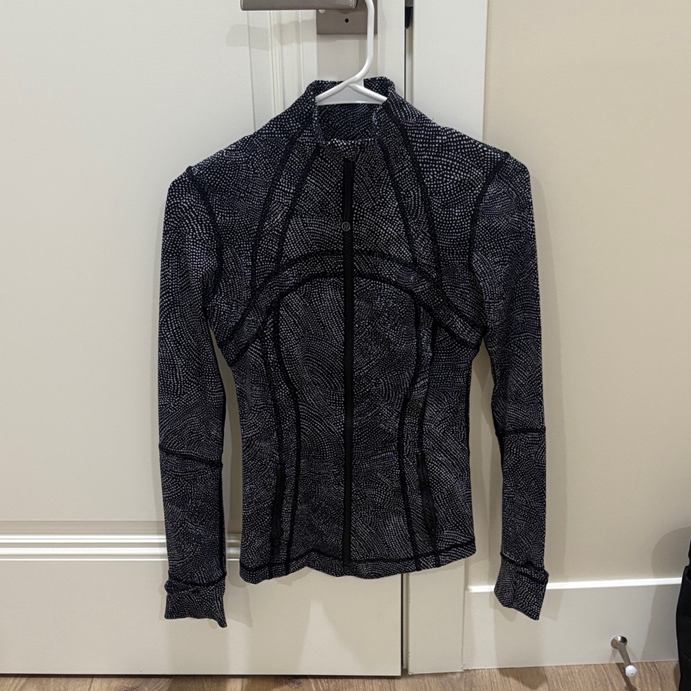 lululemon athletica Black and White Patterned Top